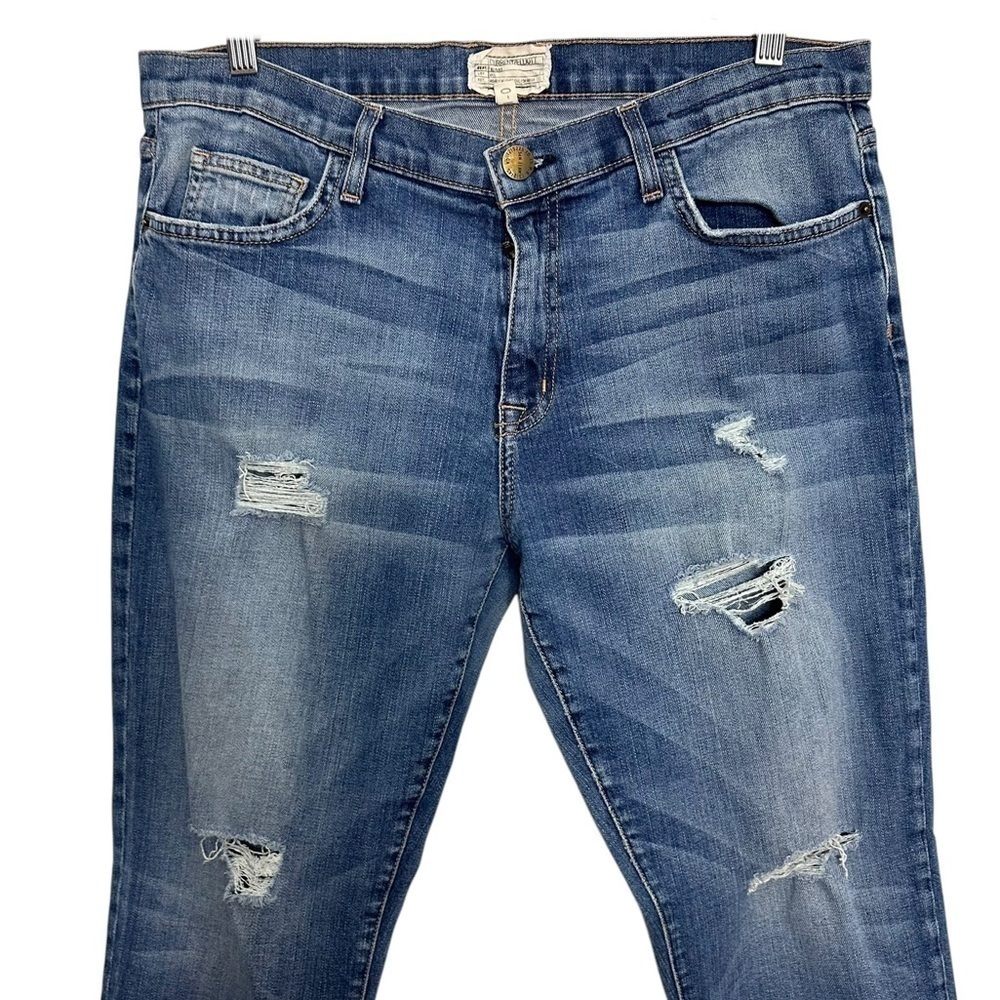 Current/Elliot The Fling Relaxed Fit Jeans Distressed - Picture 4 of 9